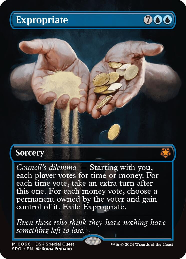 Image for Expropriate (Borderless) (Special Guests) (66) - Magic: The Gathering