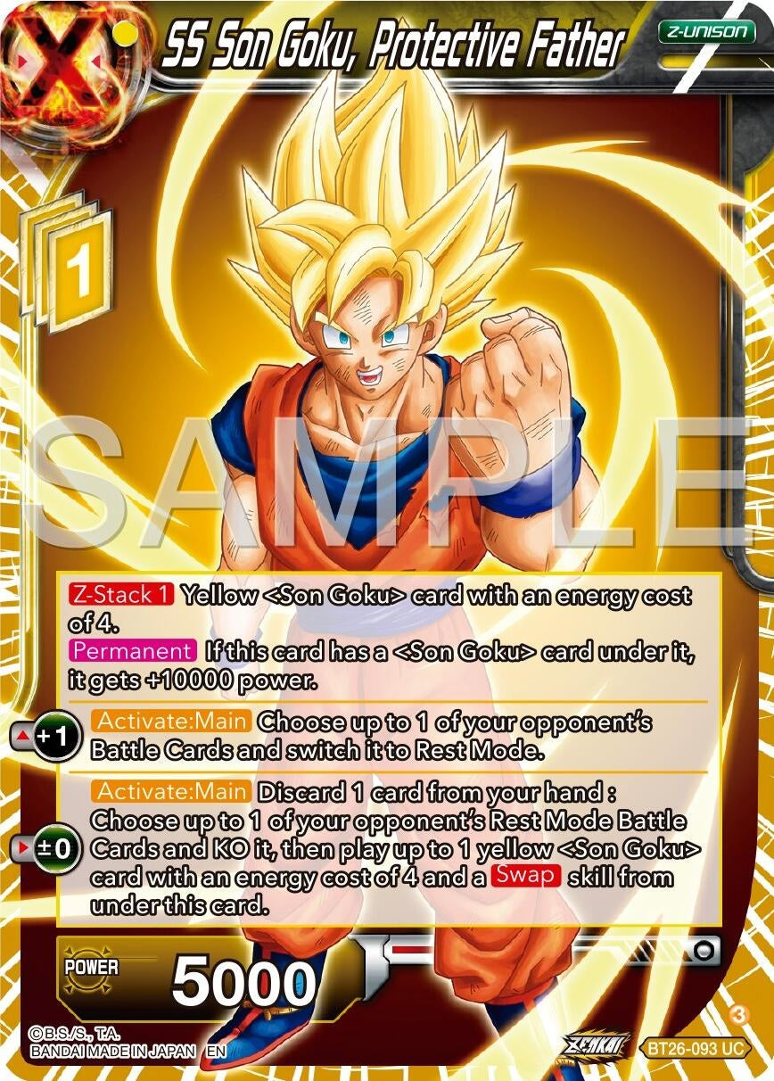 Image for SS Son Goku, Protective Father (Ultimate Advent) (BT26-093) - Dragon Ball Super: Masters
