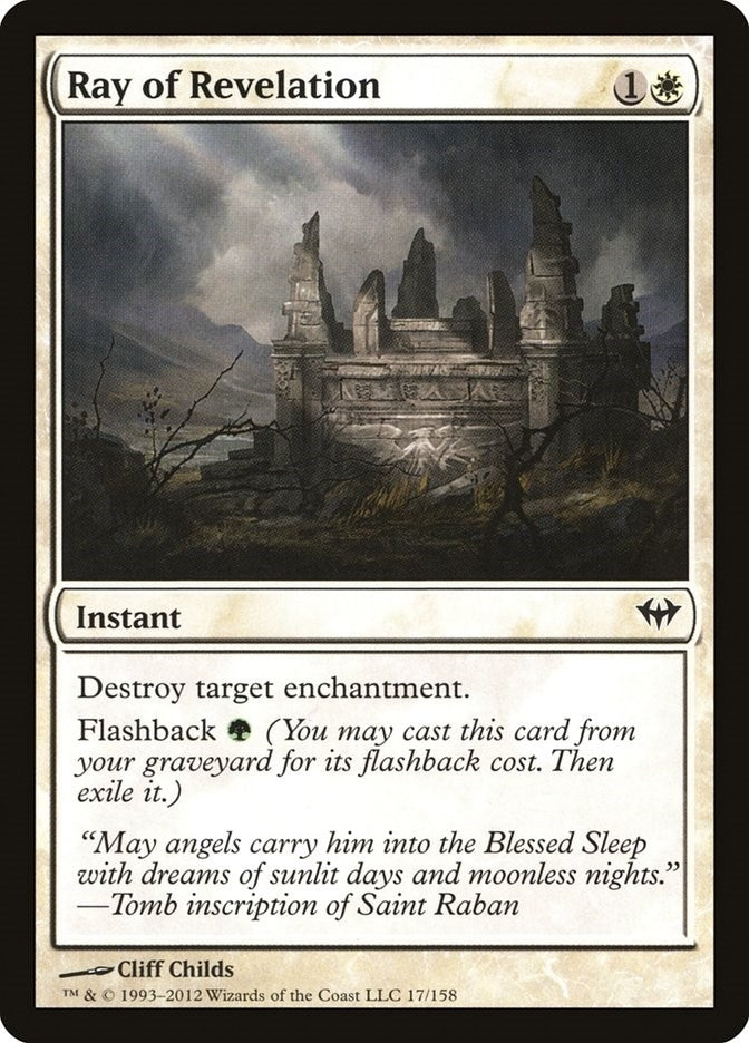 Image for Ray of Revelation (Dark Ascension) (17) - Magic: The Gathering