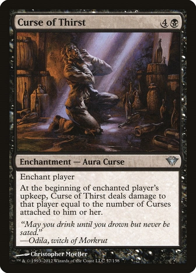 Image for Curse of Thirst (Dark Ascension) (57) - Magic: The Gathering