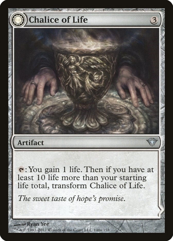 Image for Chalice of Life (Dark Ascension) (146) - Magic: The Gathering