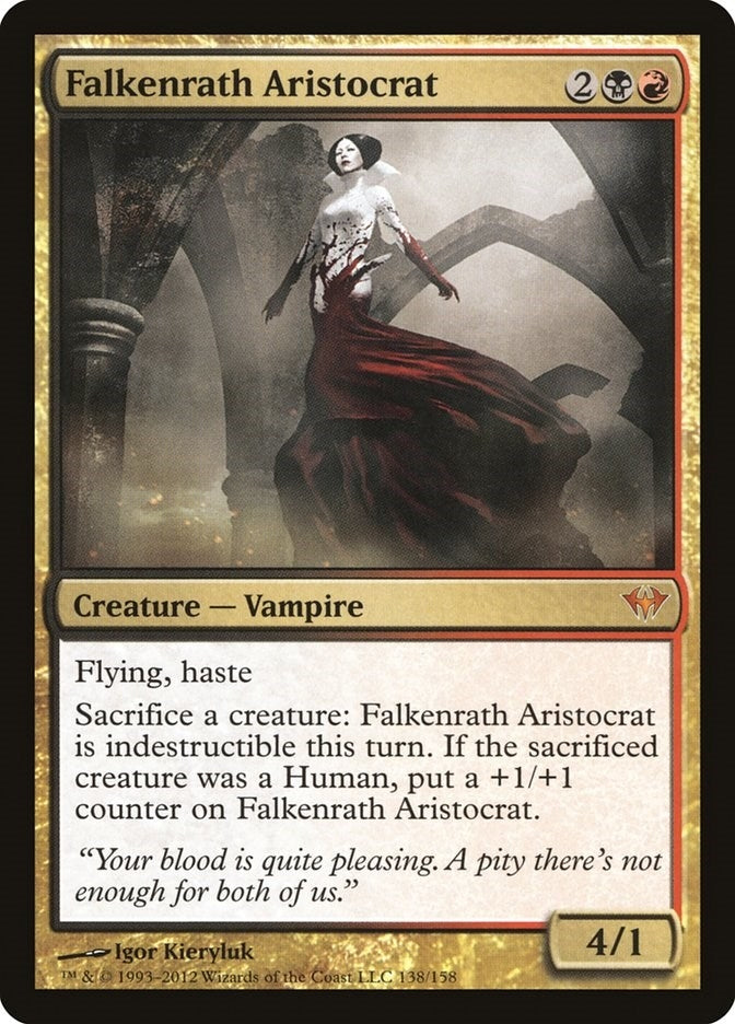 Image for Falkenrath Aristocrat (Dark Ascension) (138) - Magic: The Gathering