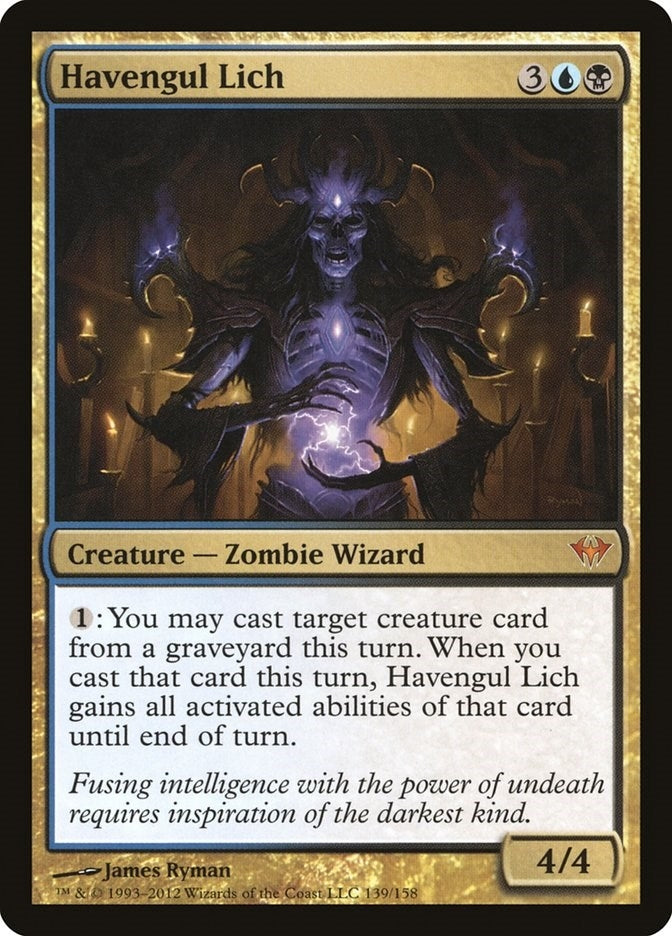 Image for Havengul Lich (Dark Ascension) (139) - Magic: The Gathering