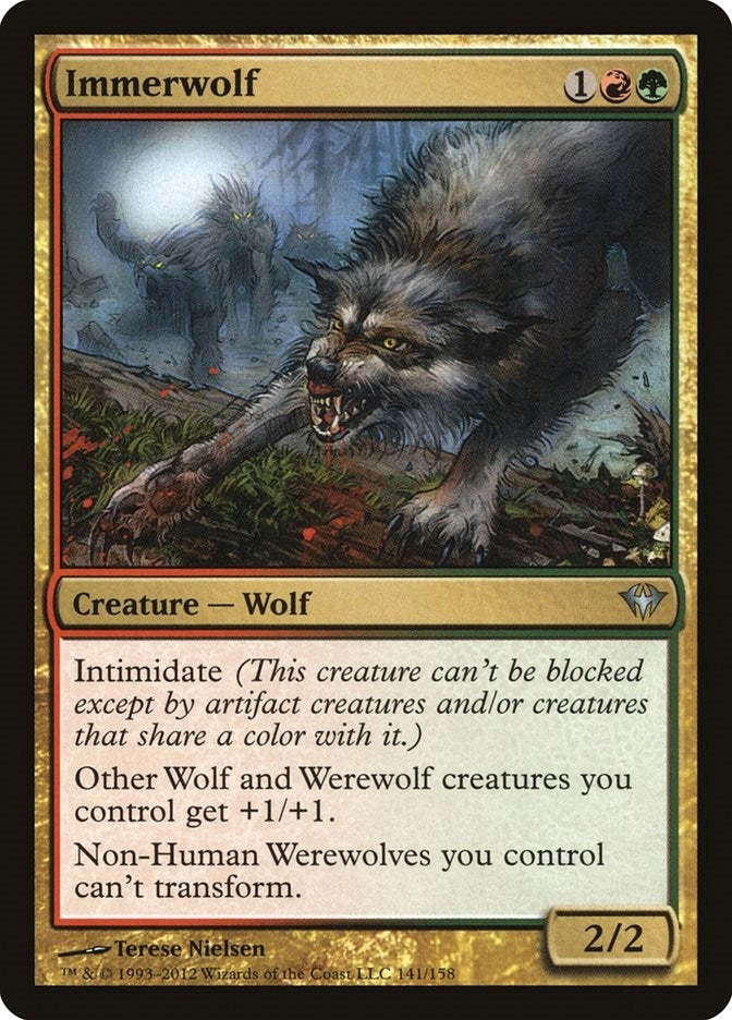 Image for Immerwolf (Dark Ascension) (141) - Magic: The Gathering