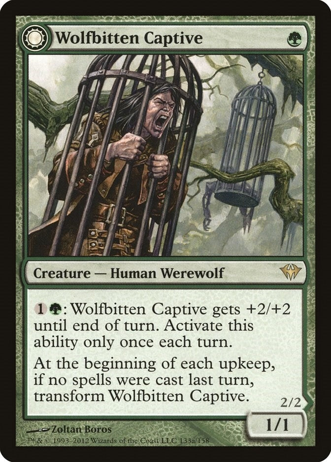 Image for Wolfbitten Captive (Dark Ascension) (133) - Magic: The Gathering
