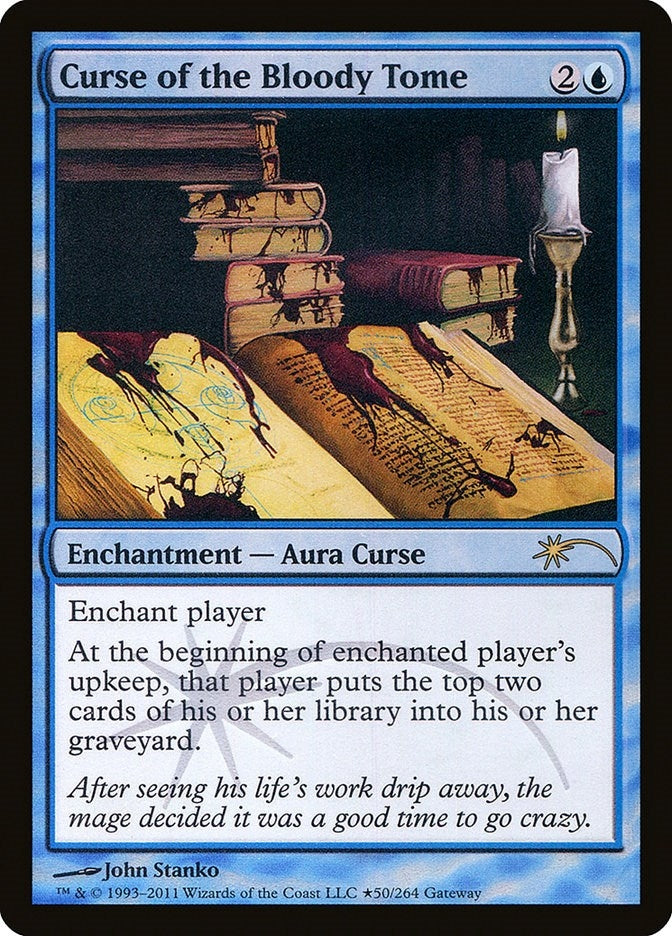 Image for Curse of the Bloody Tome (WPN & Gateway Promos) (80) - Magic: The Gathering