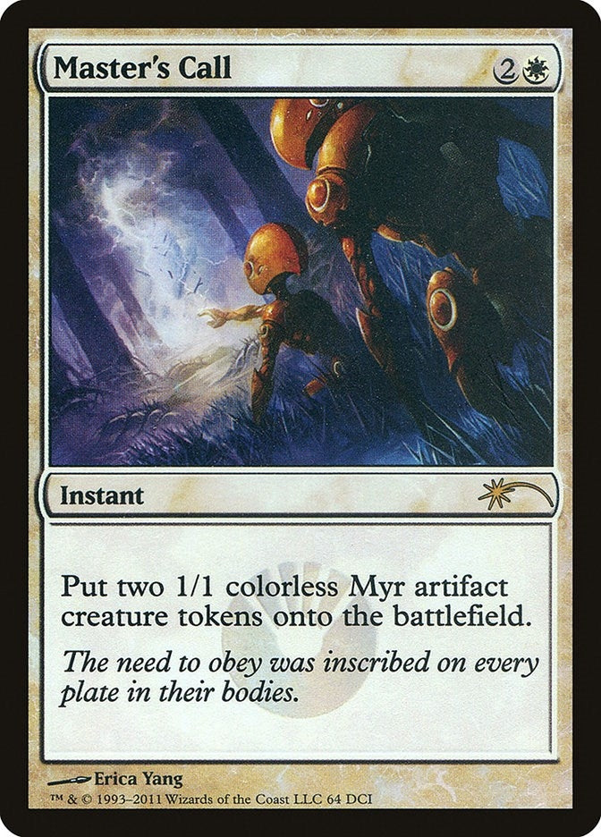 Image for Master's Call (WPN & Gateway Promos) (64) - Magic: The Gathering