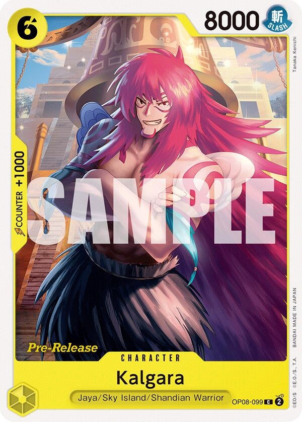 Image for Kalgara (099) (Two Legends Pre-Release Cards) (OP08-099) - One Piece Card Game