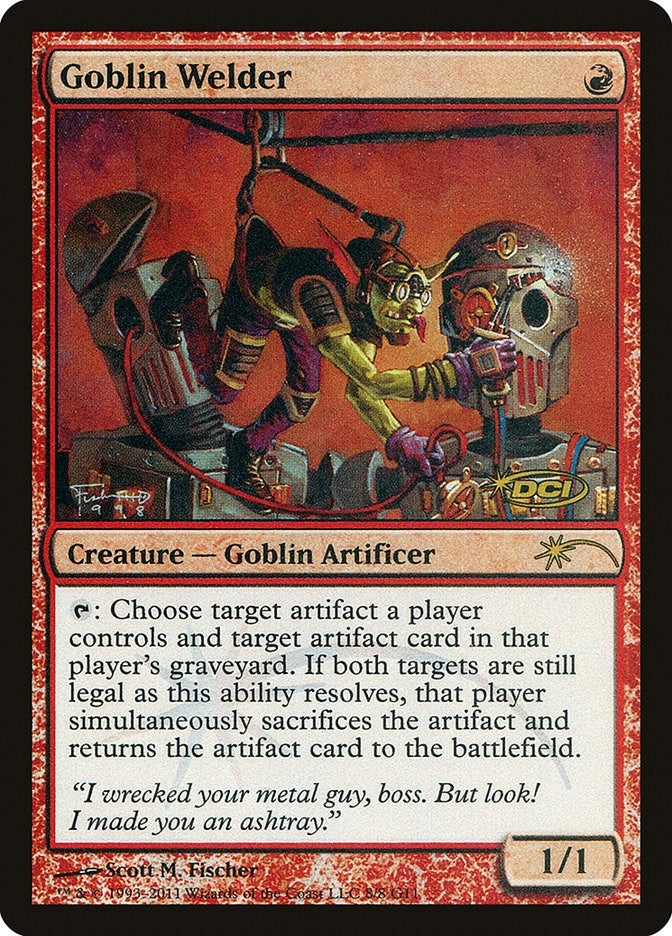 Image for Goblin Welder (Judge Promos) (8) - Magic: The Gathering