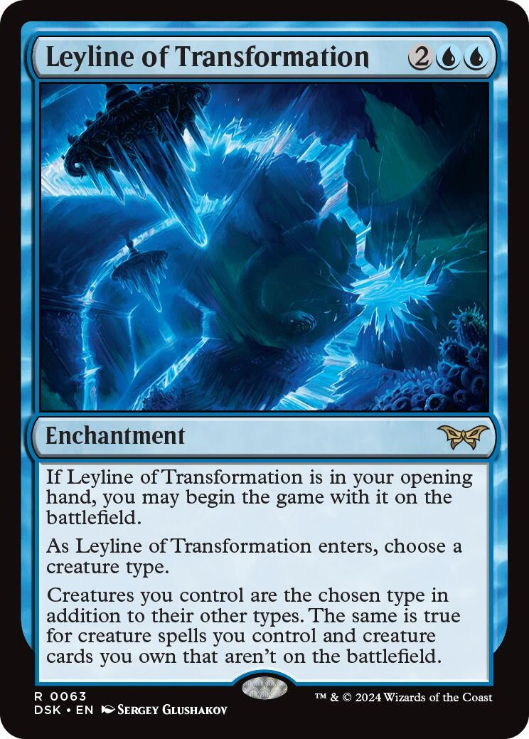 Image for Leyline of Transformation (Duskmourn: House of Horror) (63) - Magic: The Gathering
