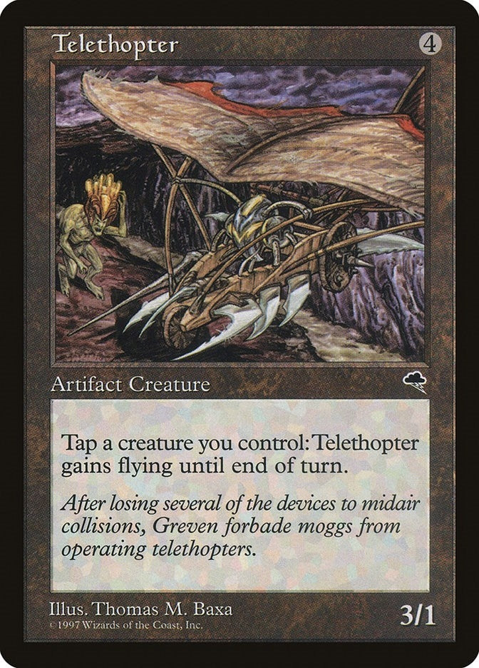 Image for Telethopter (Tempest) (311) - Magic: The Gathering