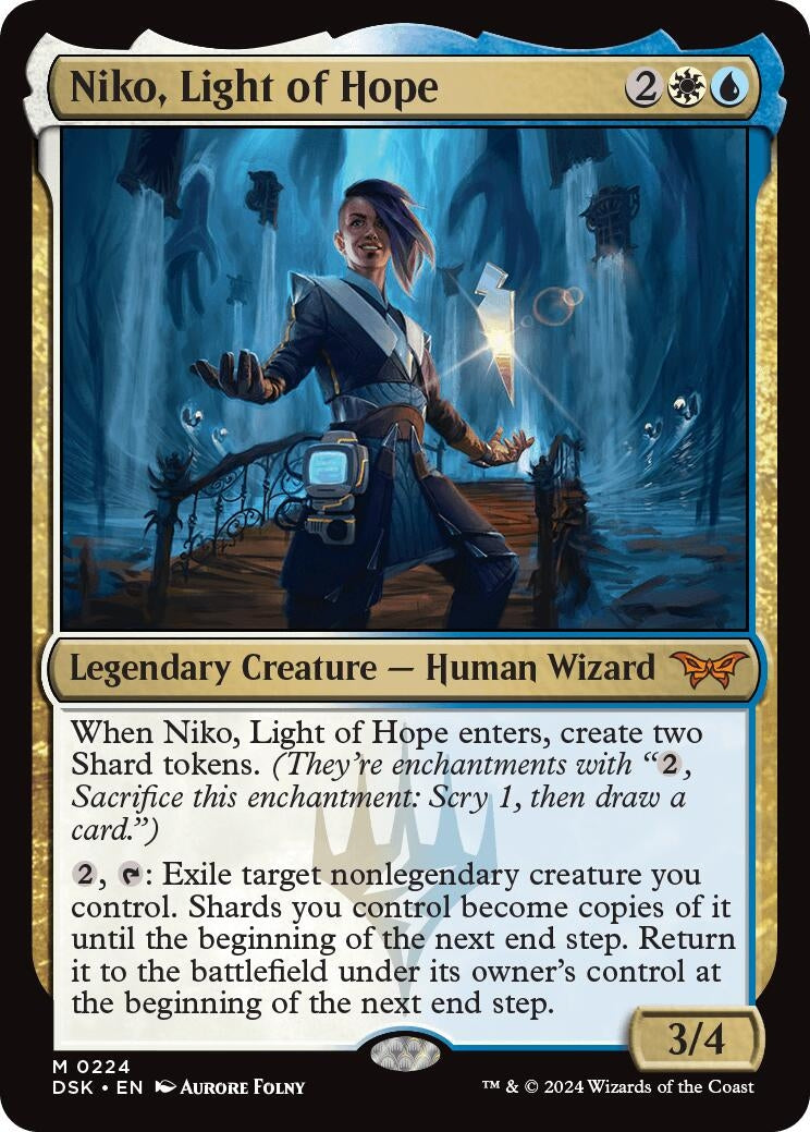 Image for Niko, Light of Hope (Duskmourn: House of Horror) (224) - Magic: The Gathering