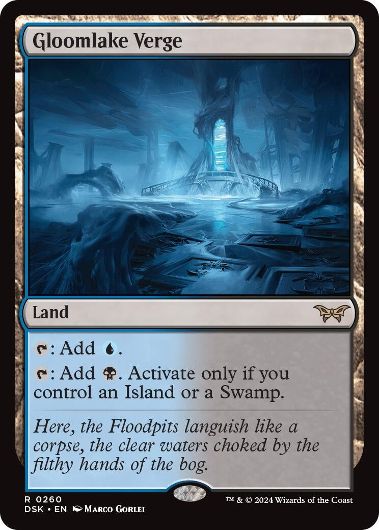Image for Gloomlake Verge (Duskmourn: House of Horror) (260) - Magic: The Gathering
