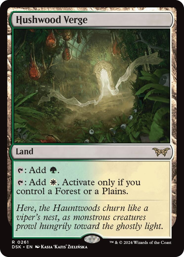 Image for Hushwood Verge (Duskmourn: House of Horror) (261) - Magic: The Gathering