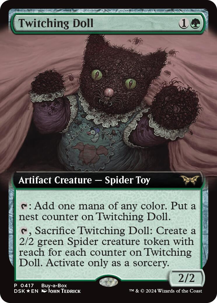 Image for Twitching Doll (Extended Art) (Buy-A-Box Promos) (417) - Magic: The Gathering