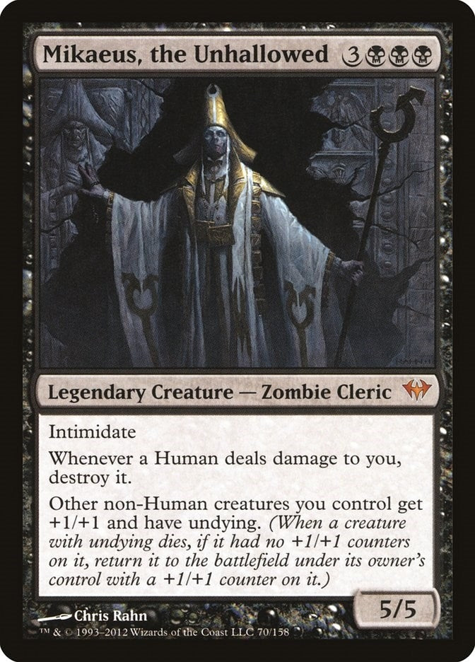 Image for Mikaeus, the Unhallowed (Dark Ascension) (70) - Magic: The Gathering