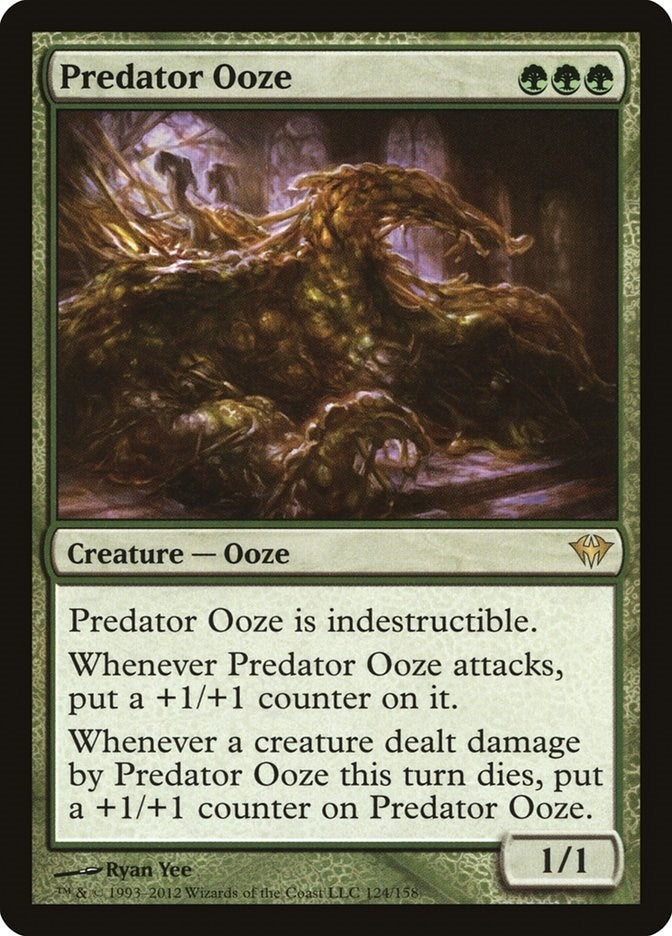 Image for Predator Ooze (Dark Ascension) (124) - Magic: The Gathering