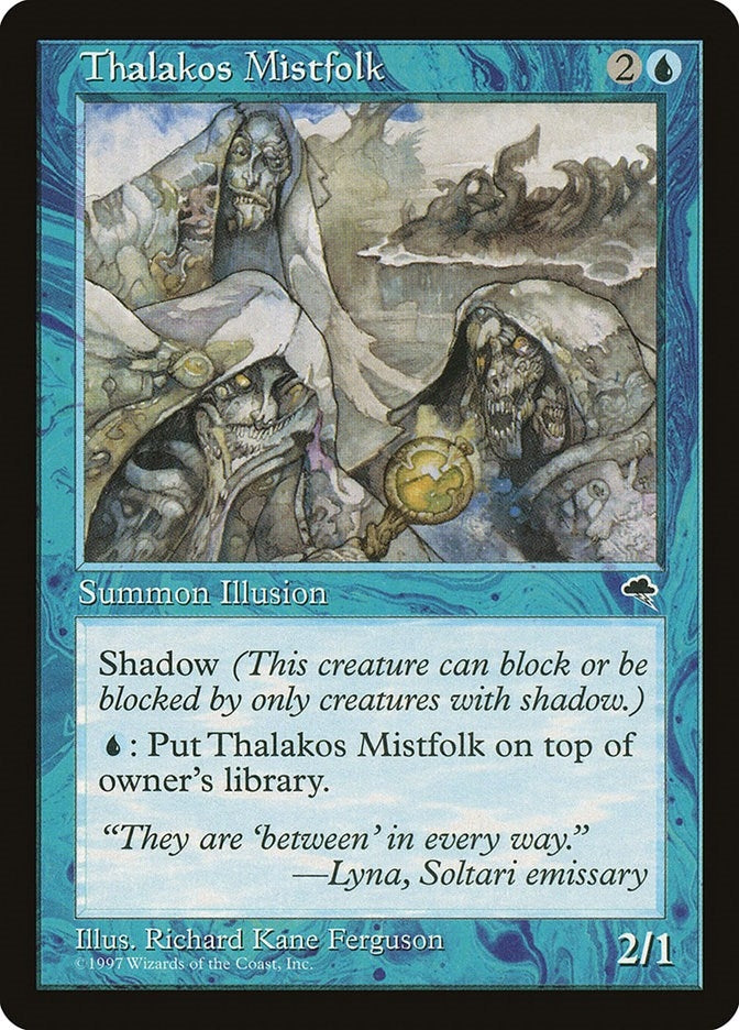 Image for Thalakos Mistfolk (Tempest) (93) - Magic: The Gathering