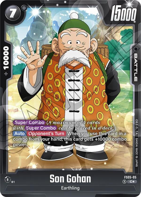 Image for Son Gohan (Bonus Pack Alternate Art) (Starter Deck 5: Bardock) (FS05-05) - Dragon Ball Super: Fusion World