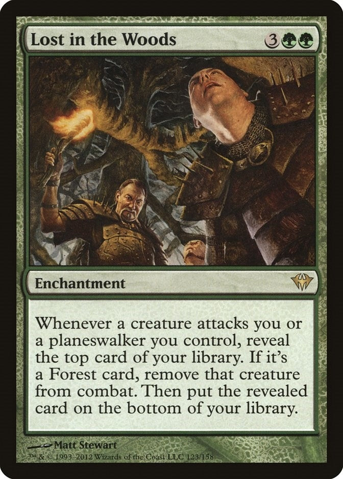 Image for Lost in the Woods (Dark Ascension) (123) - Magic: The Gathering