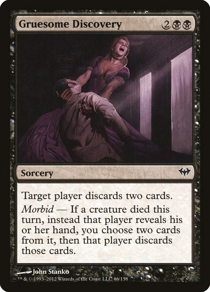 Image for Gruesome Discovery (Dark Ascension) (66) - Magic: The Gathering