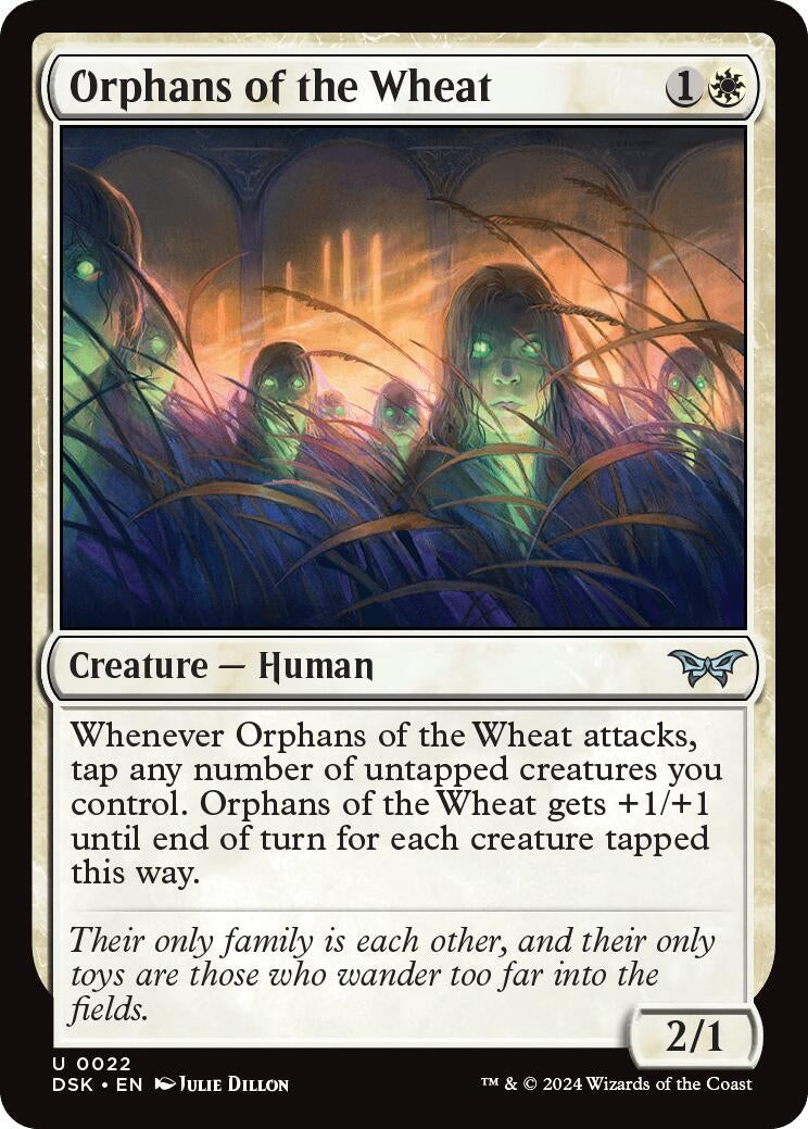 Image for Orphans of the Wheat (Duskmourn: House of Horror) (22) - Magic: The Gathering