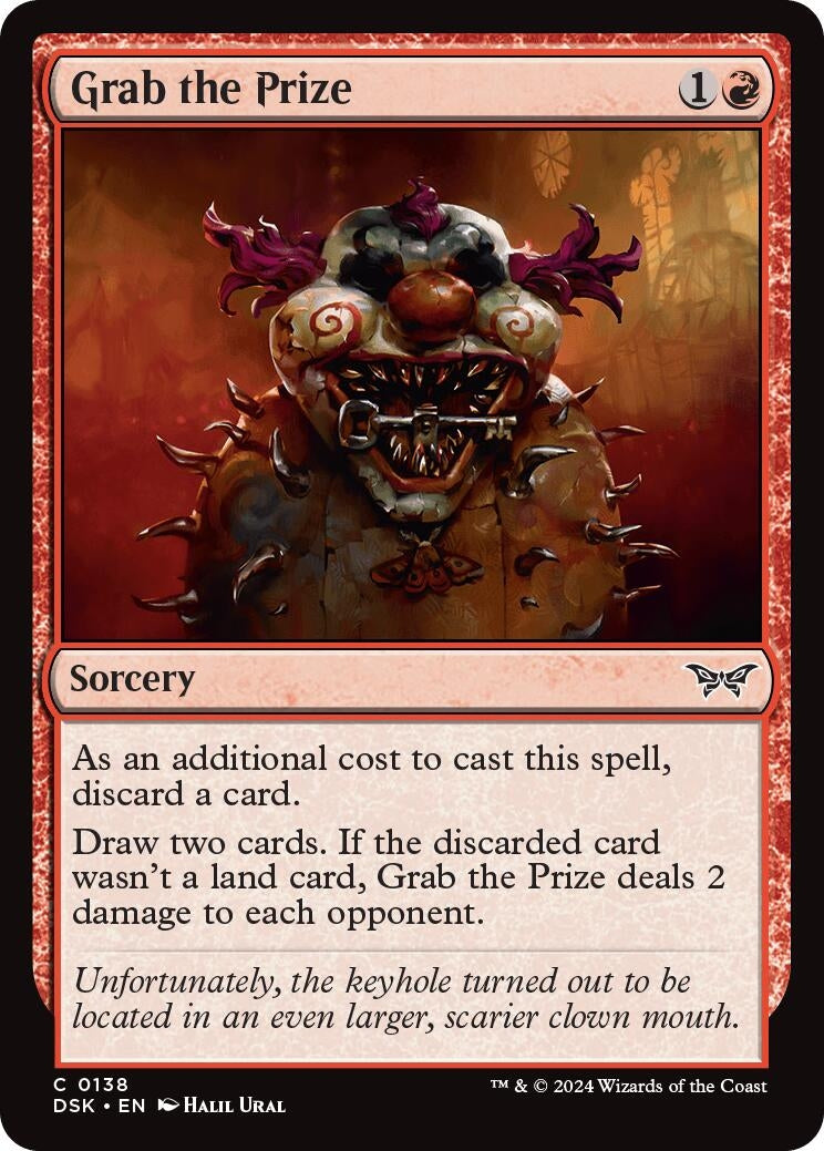 Image for Grab the Prize (Duskmourn: House of Horror) (138) - Magic: The Gathering