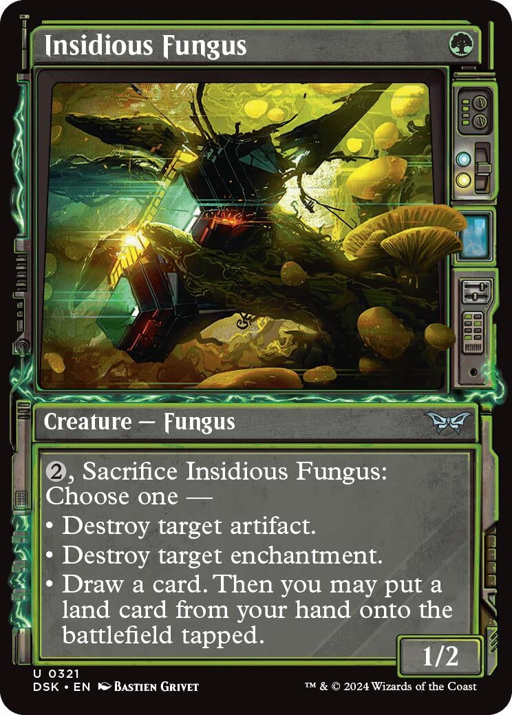 Image for Insidious Fungus (Showcase) (Duskmourn: House of Horror) (321) - Magic: The Gathering