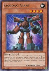 Image for Gogogo Giant (Order of Chaos) (ORCS-EN004) - YuGiOh
