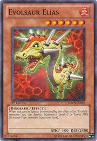 Image for Evolsaur Elias (Order of Chaos) (ORCS-EN027) - YuGiOh