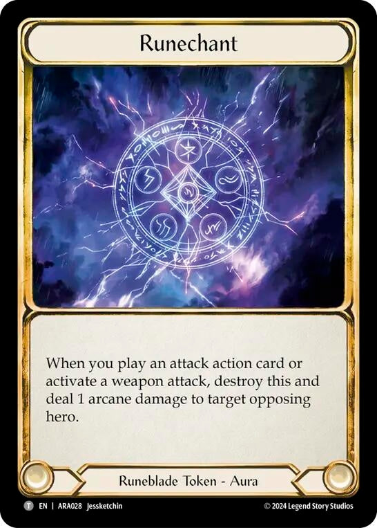 Image for Runechant (Blitz Deck: Rosetta - Aurora) (ARA028) - Flesh and Blood TCG