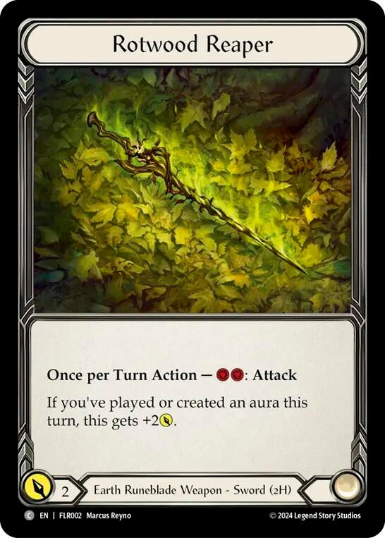 Image for Rotwood Reaper (Blitz Deck: Rosetta - Florian) (FLR002) - Flesh and Blood TCG