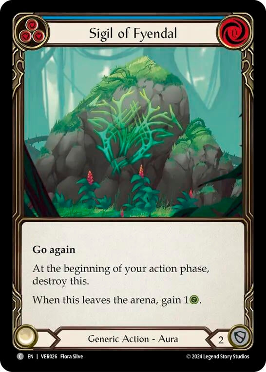 Image for Sigil of Fyendal (Blitz Deck: Rosetta - Verdance) (VER027) - Flesh and Blood TCG