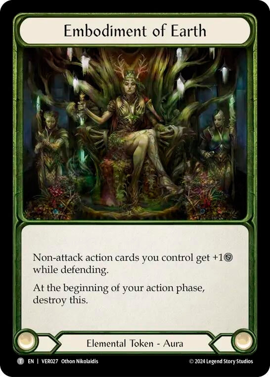 Image for Embodiment of Earth (Blitz Deck: Rosetta - Verdance) (VER026) - Flesh and Blood TCG