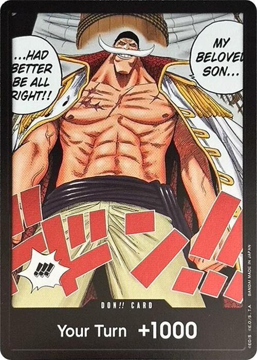 Image for DON!! Card (Alternate Art) (Two Legends) - One Piece Card Game