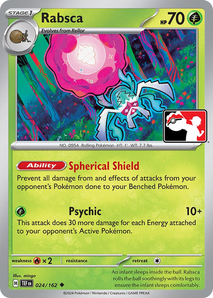 Image for Rabsca (Prize Pack Series Cards) (024/162) - Pokemon