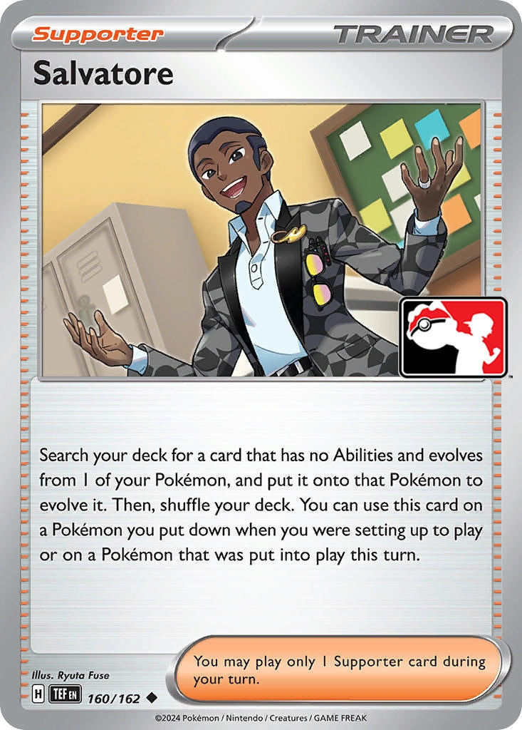 Image for Salvatore (Prize Pack Series Cards) (160/162) - Pokemon