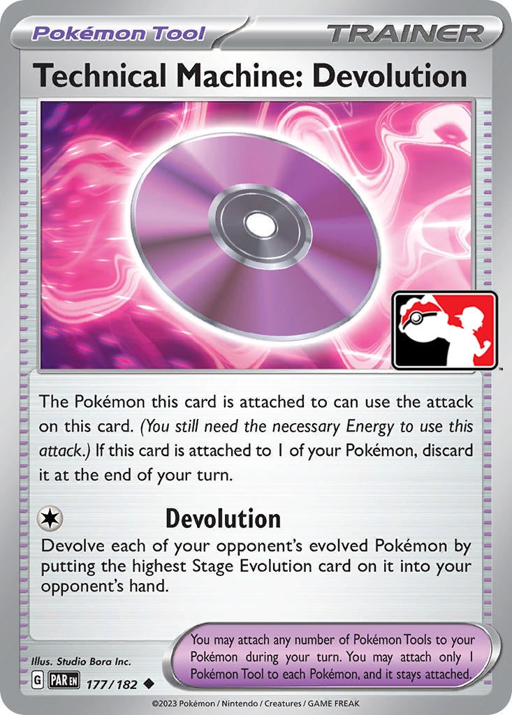 Image for Technical Machine: Devolution (Prize Pack Series Cards) (177/182) - Pokemon