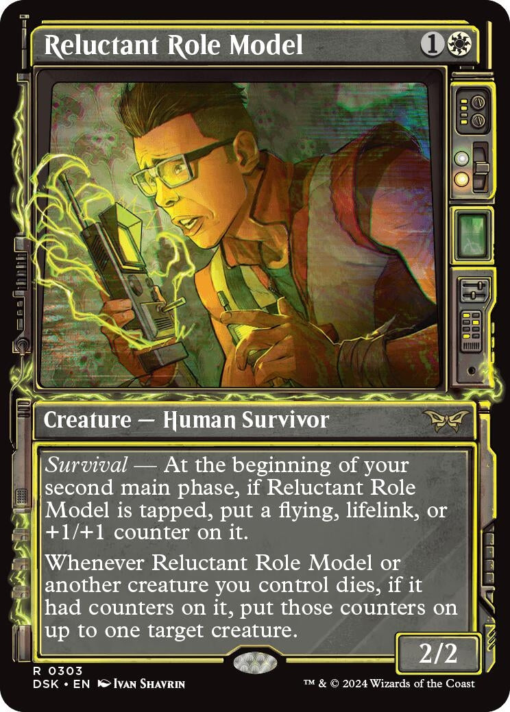 Image for Reluctant Role Model (Showcase) (Duskmourn: House of Horror) (303) - Magic: The Gathering