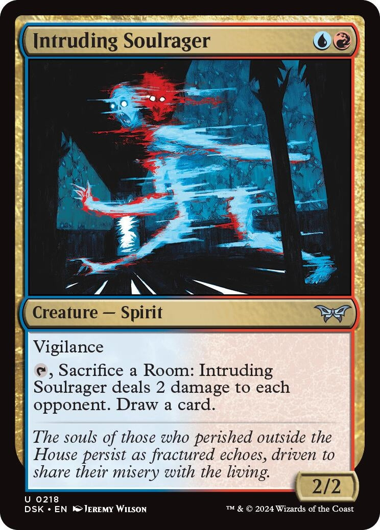 Image for Intruding Soulrager (Duskmourn: House of Horror) (218) - Magic: The Gathering