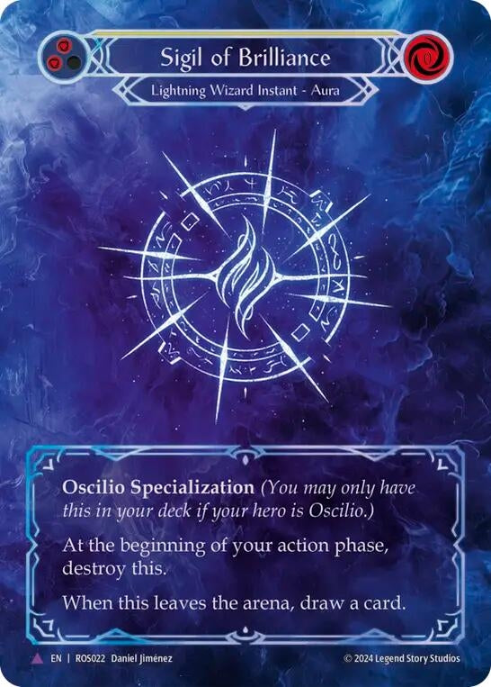 Image for Sigil of Brilliance (Marvel) (Rosetta) (ROS022) - Flesh and Blood TCG