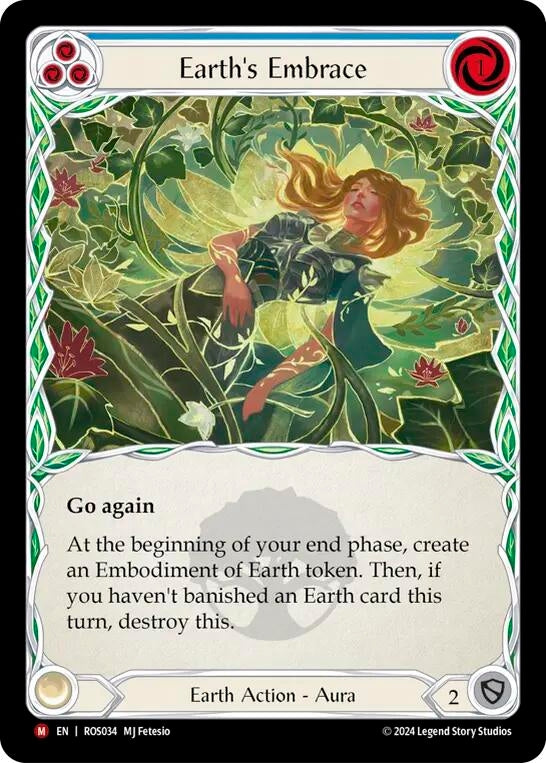 Image for Earth's Embrace (Rosetta) (ROS034) - Flesh and Blood TCG