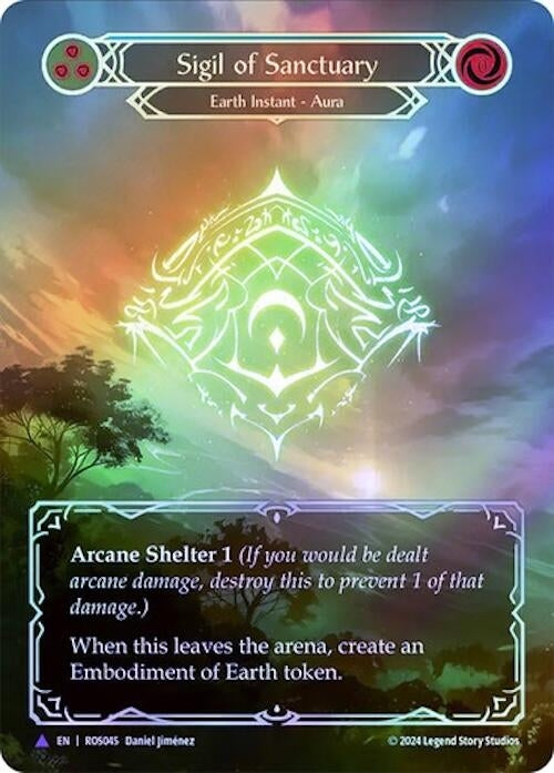Image for Sigil of Sanctuary (Marvel) (Rosetta) (ROS045) - Flesh and Blood TCG