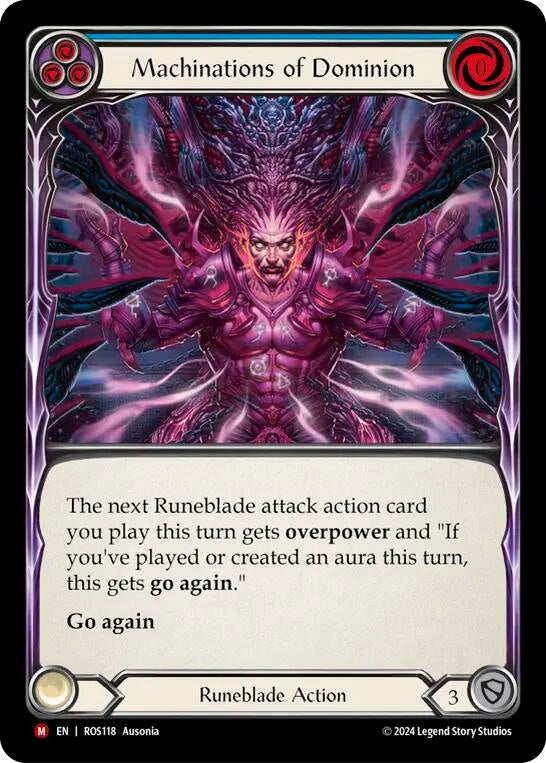 Image for Machinations of Dominion (Rosetta) (ROS118) - Flesh and Blood TCG