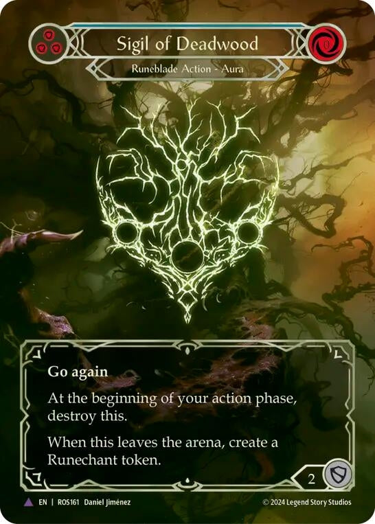 Image for Sigil of Deadwood (Marvel) (Rosetta) (ROS161) - Flesh and Blood TCG