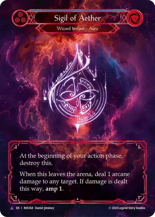 Image for Sigil of Aether (Marvel) (Rosetta) (ROS168) - Flesh and Blood TCG