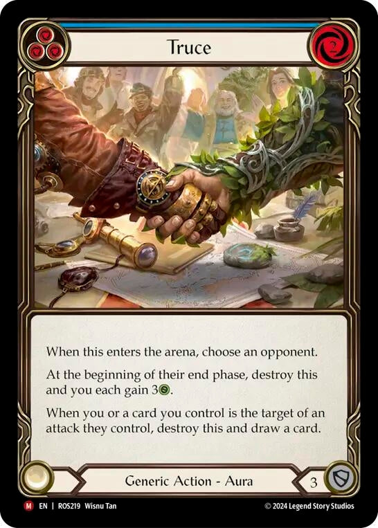Image for Truce (Rosetta) (ROS219) - Flesh and Blood TCG