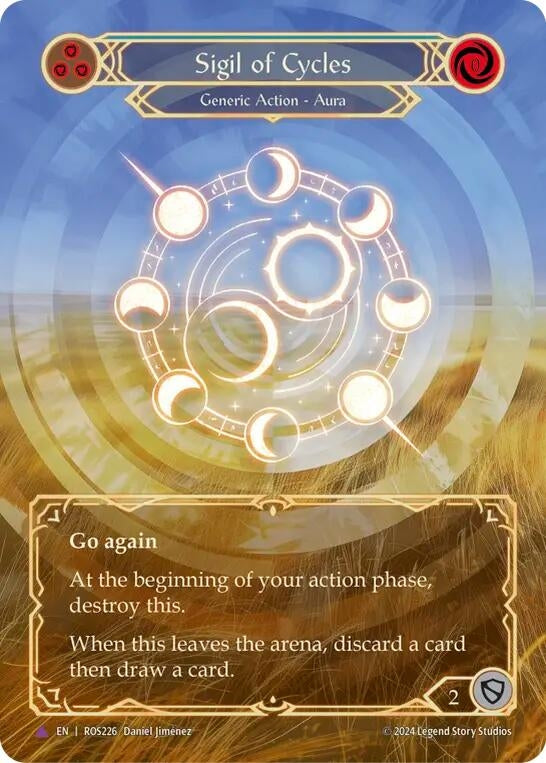 Image for Sigil of Cycles (Marvel) (Rosetta) (ROS226) - Flesh and Blood TCG