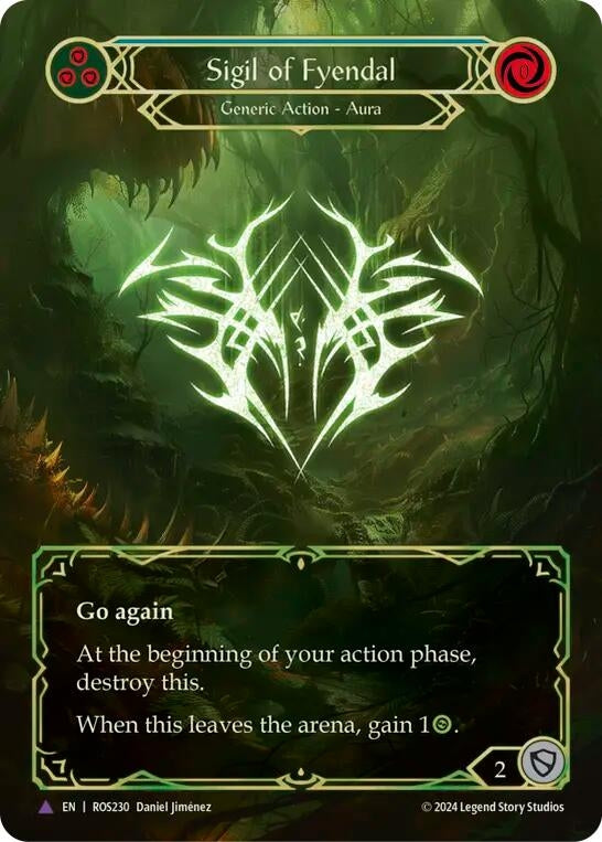 Image for Sigil of Fyendal (Marvel) (Rosetta) (ROS230) - Flesh and Blood TCG
