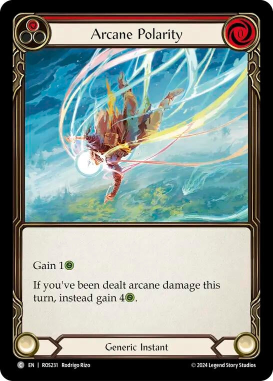 Image for Arcane Polarity (Red) (Rosetta) (ROS231) - Flesh and Blood TCG